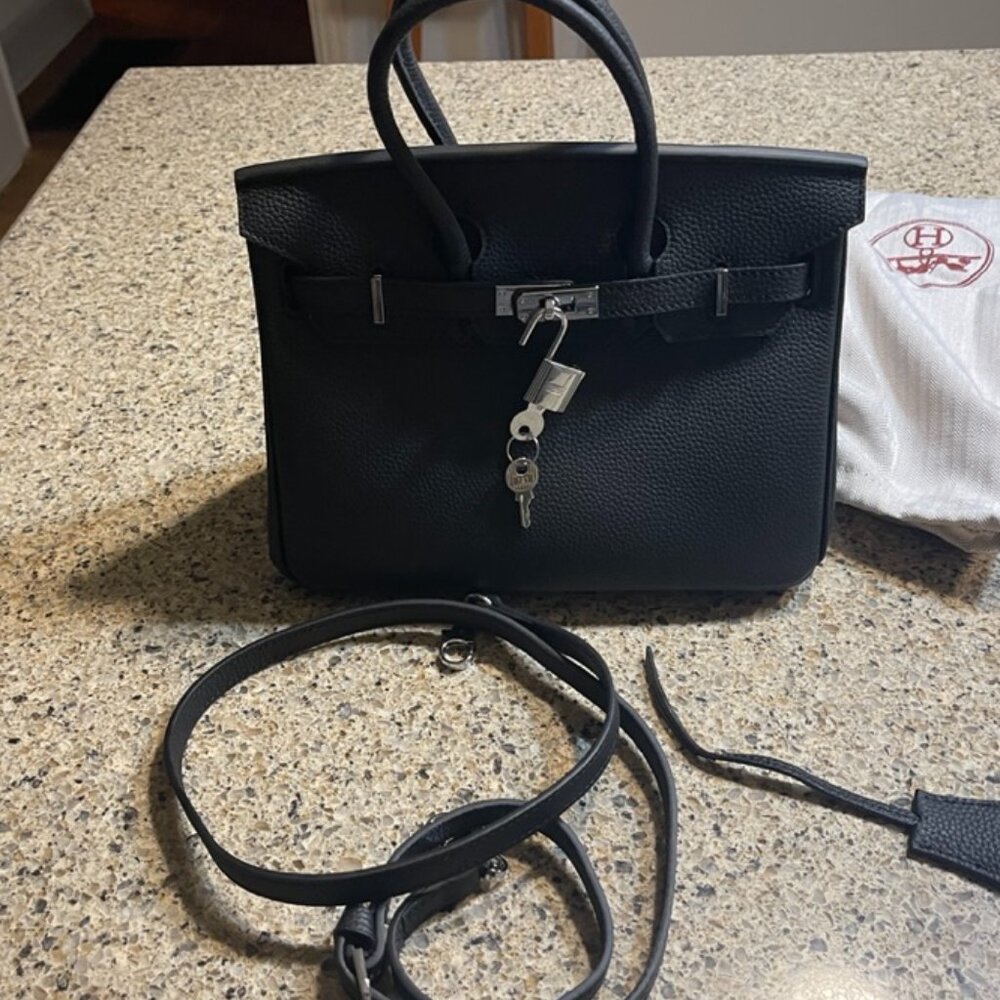 Hermes Birkin 25 Noir Togo